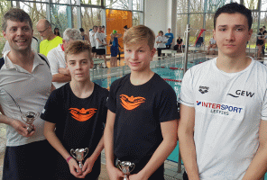 Foto, von links: Jochen Bünning, Tom Bielarz, Luca Mathis Jantzen und Oliver Hergert. Fotograf: Ingo Thomßen